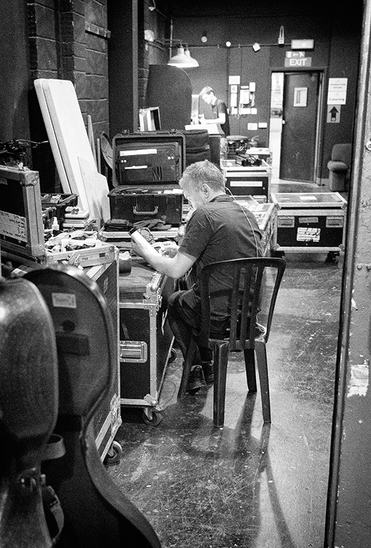 Chris - our guitar tech