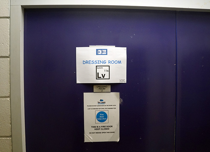 Dressing room